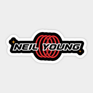 Neil Young // Ring Sticker